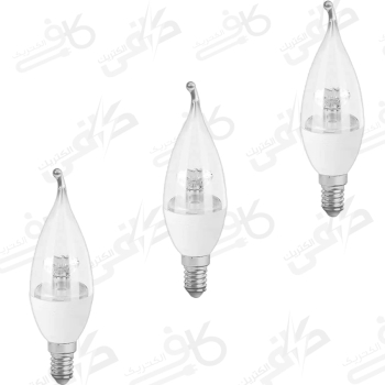 لامپ اشکی سیماران 7وات  LED | شفاف مهتابی