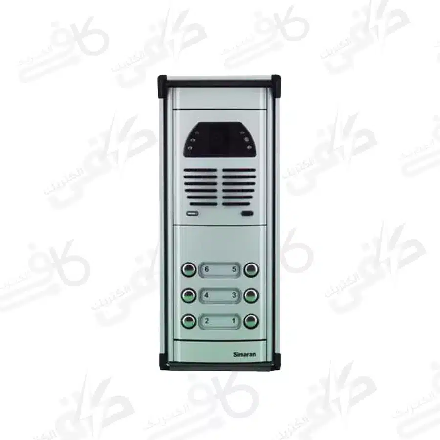 سیماران کرج | پنل آیفون تصویری فوژان مدل VFC6D شش واحدی