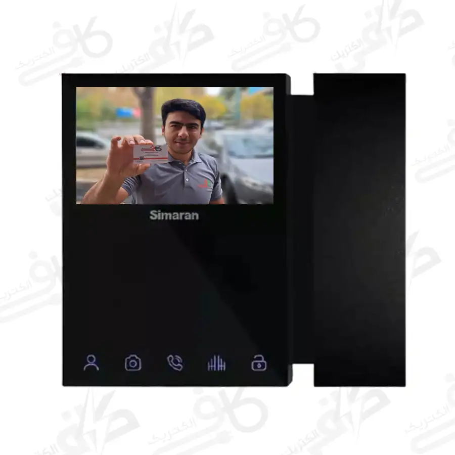 مانیتور با حافظه 4.3 اینچ لمسی مدل 46TKM مشکی