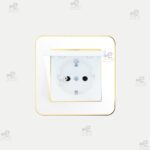 پریز ارت دربدار ارس طرح متال طلایی سفید