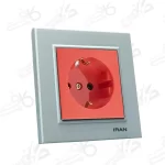 پریز برق ارت UPS نقره - زغال سنگی ایران الکتریک