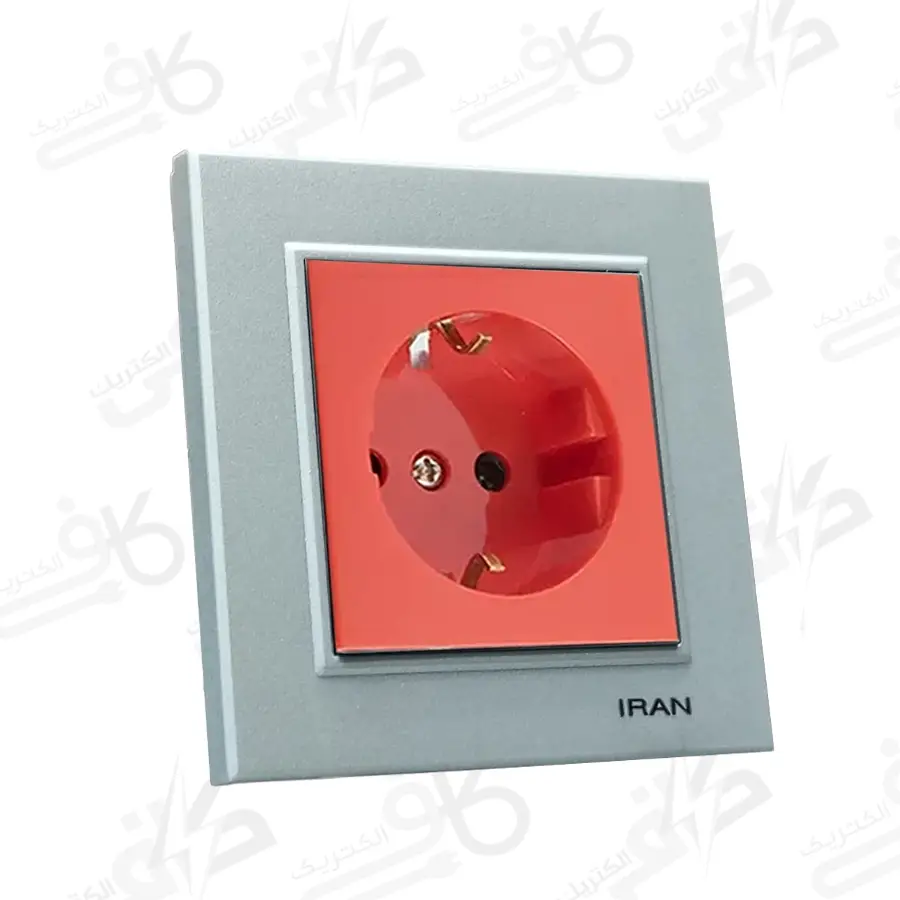 پریز برق ارت UPS نقره - زغال سنگی ایران الکتریک پریز برق ارت UPS نقره - زغال سنگی ایران الکتریک