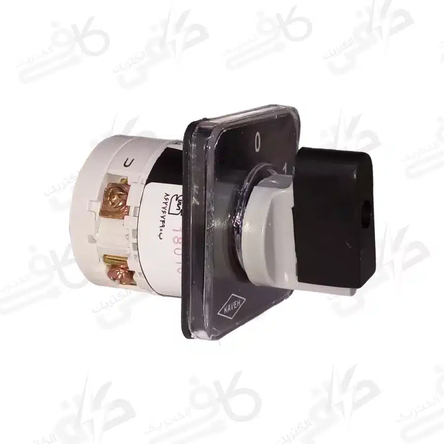 الکترو کاوه | کلید گردان دو فاز یکطرفه | 16 آمپر مدل 1602