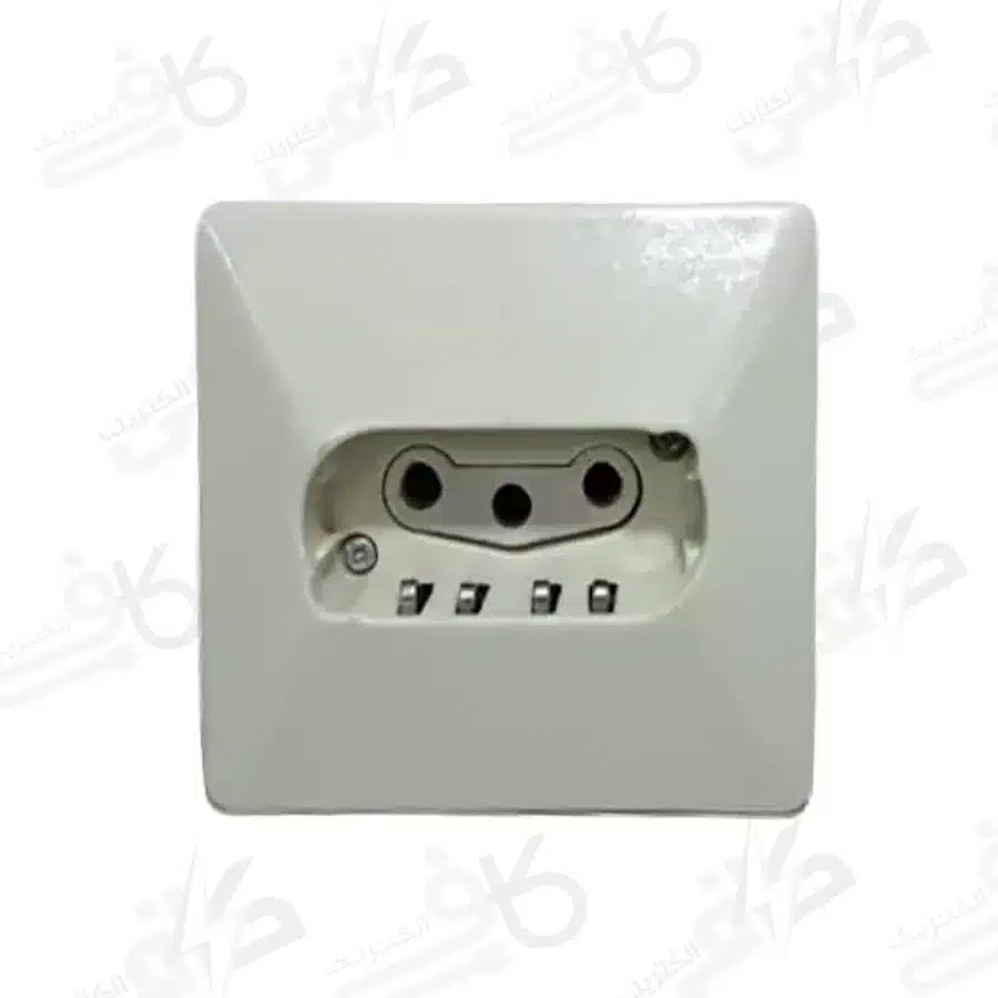 فردان الکتریک | پریز توکار 3فاز ارتدار مغزی سرامیکی