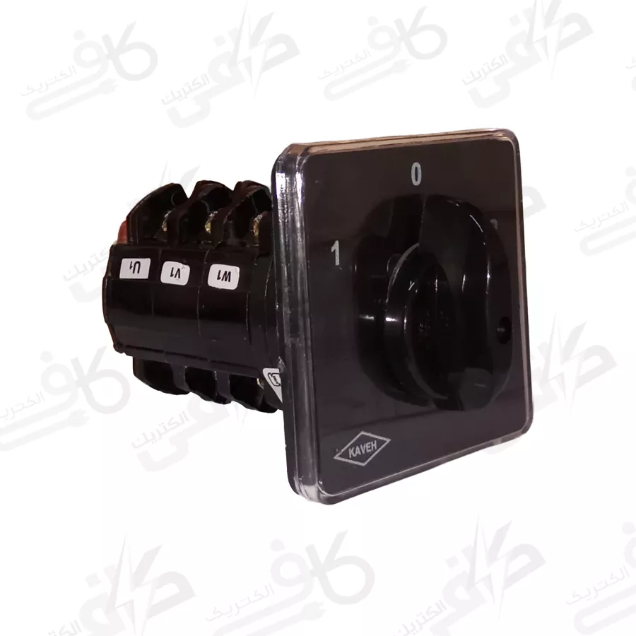 الکتروکاوه | کلید گردان سه فاز دوطرفه | 40 آمپر مدل 4007