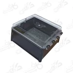 تابلو پلی کربنات 25*25 شفاف عمق 12