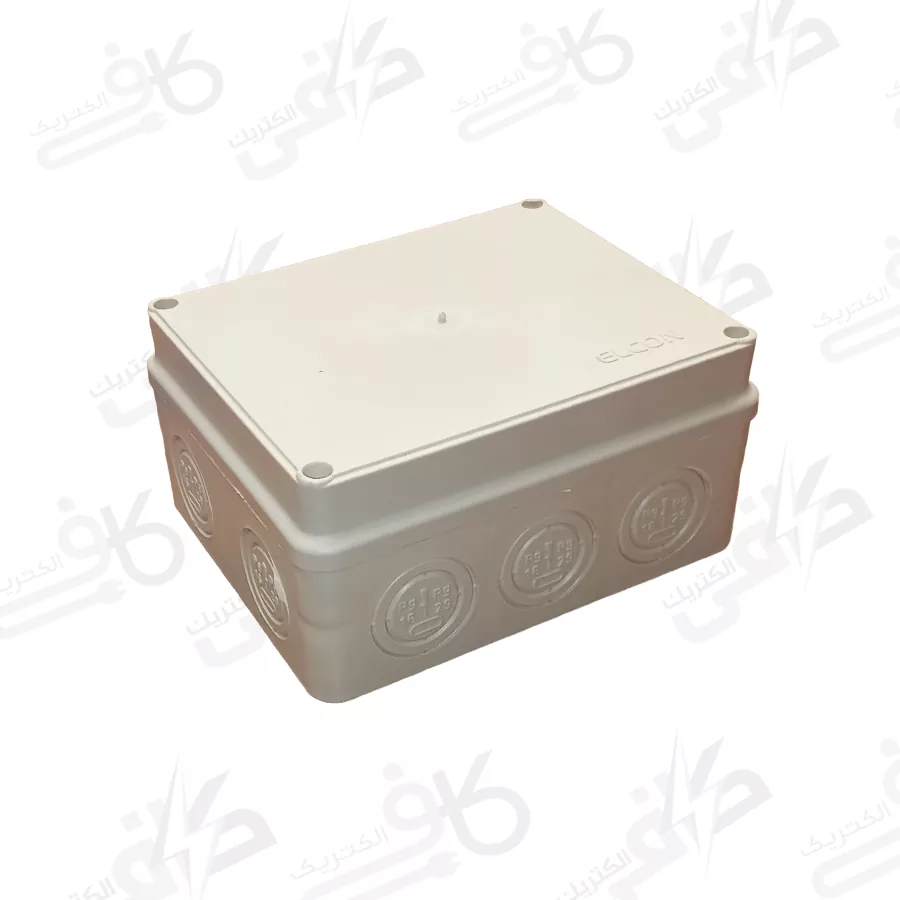 جعبه تقسیم برق 15*10 سفید جعبه تقسیم برق 15*10 سفید