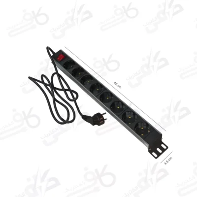 رک مونت رابط 8 خانه 1.8 متری | پارت الکتریک