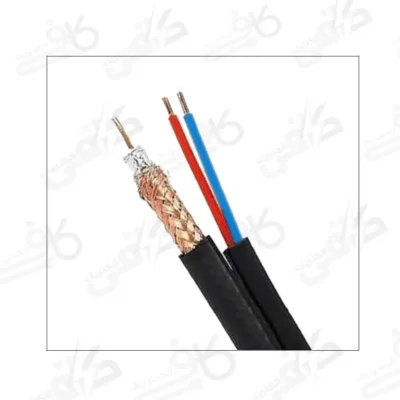 كابل تركيبی دوربین كرمان RG+2Cكابل تركيبی دوربین كرمان RG+2C