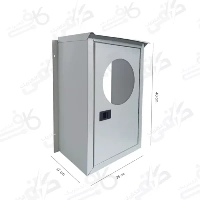 جعبه کنتور تکی آنالوگ قدیمی قاب کنتور تکی
