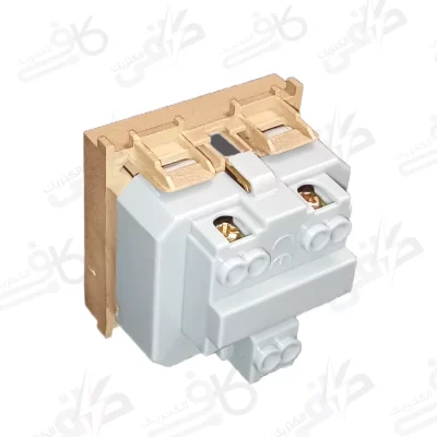 سیستما مکانیزم پریز ارت دار M2 میانی بژ