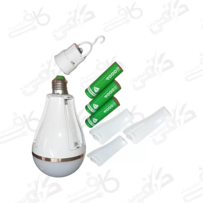 چراغ شارژی لامپی 30 وات 3 باتری FA-3933a