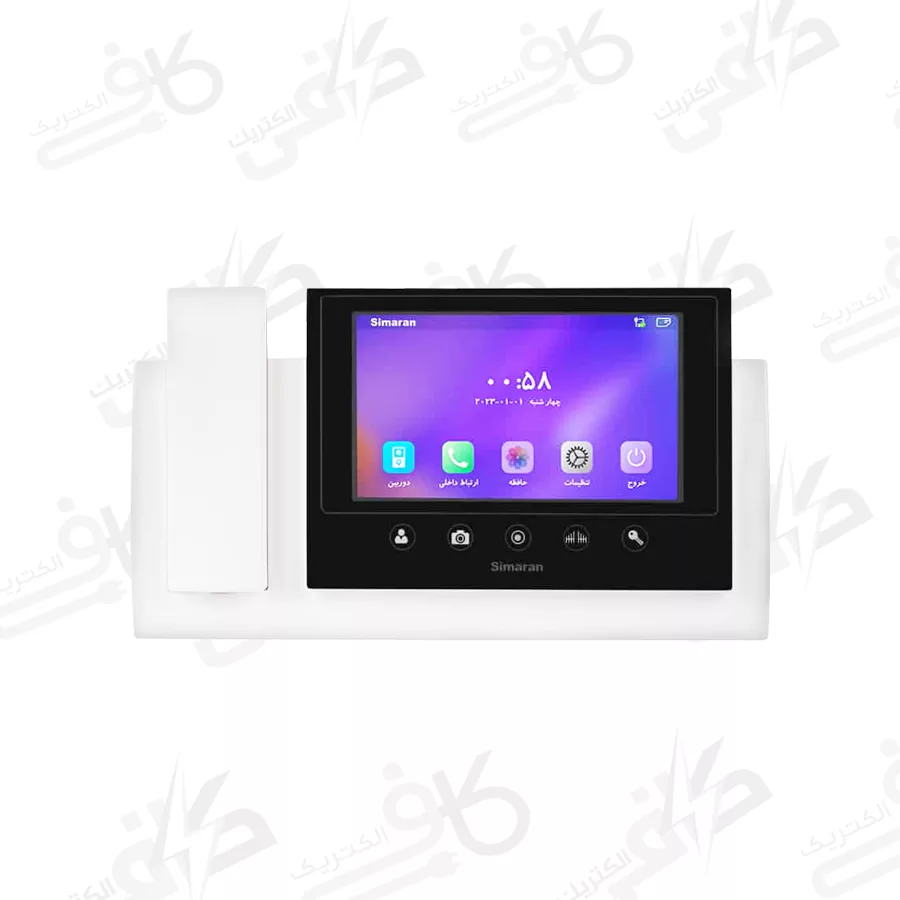 مانیتور 7 اینچ لمسی با حافظه داخلی 72D(HD) سیماران