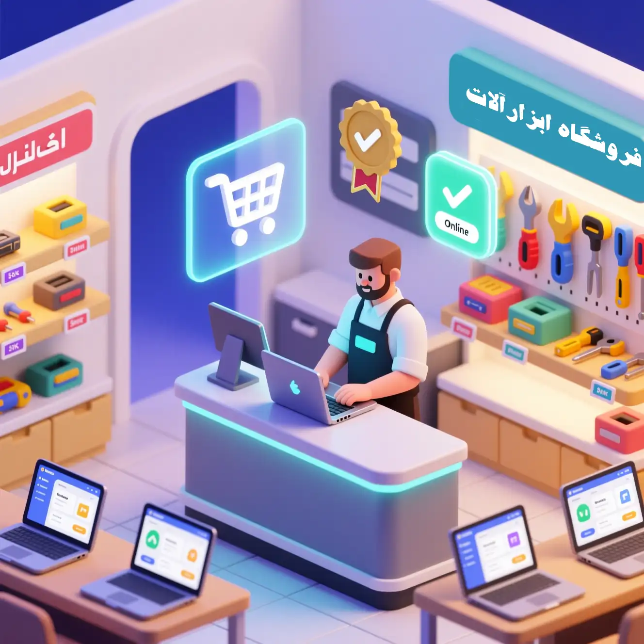 پنل فروشندگان ابزار آلات | تخصصی‌ترین بازار آنلاین ابزار برقکاری و صنعتی