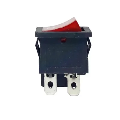 کلید راکر مستطیل چراغ دار