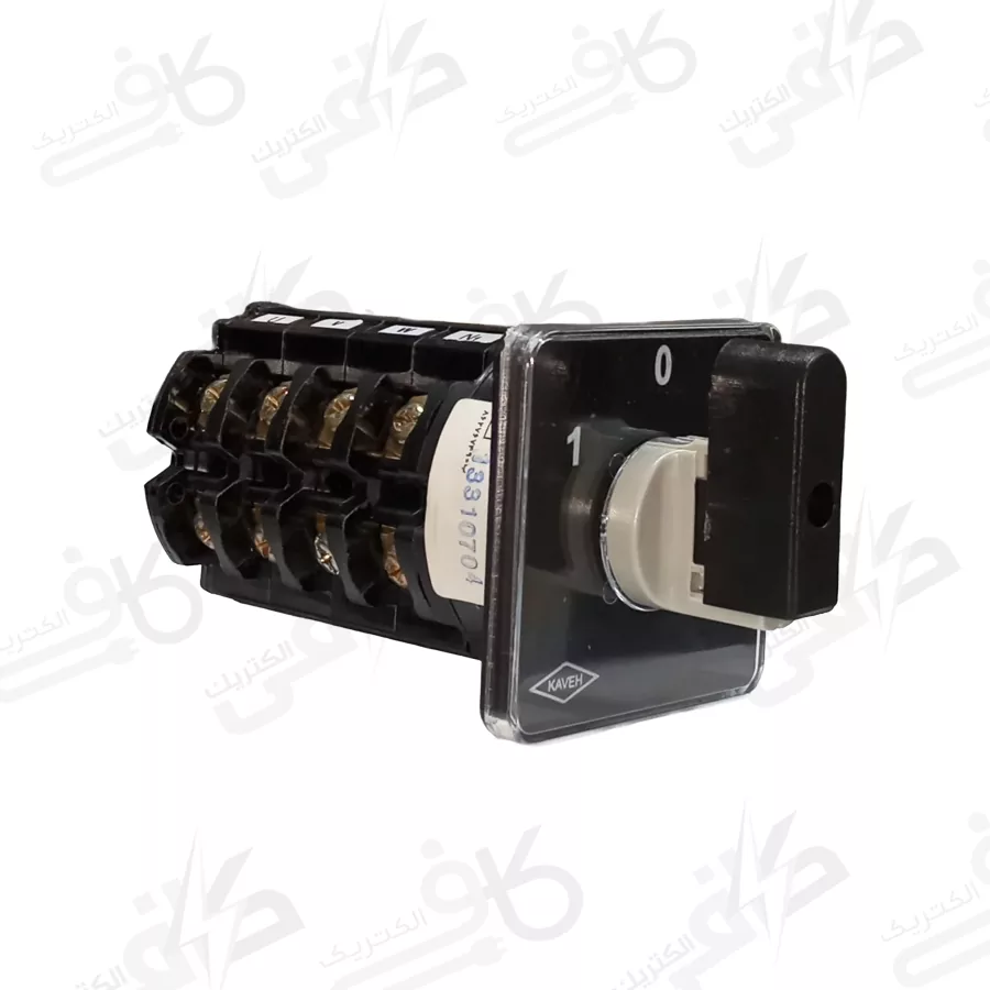 كليدگردان 3 فازونول دوطرفه 25 امپر 2507/2N الكتروكاوه كليدگردان 3 فازونول دوطرفه 25 امپر 2507/2N الكتروكاوه