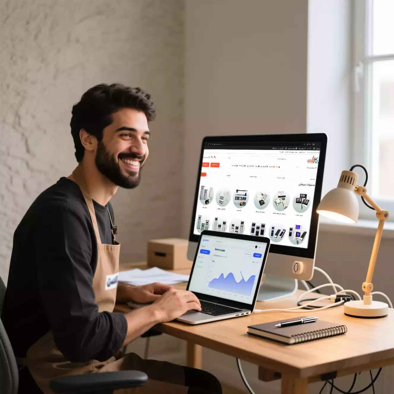 فروش آنلاین تجهیزات برقی بدون دردسر سایت و تبلیغات