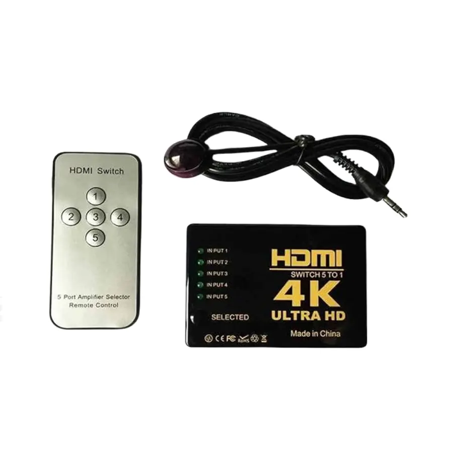 سوئیچ HDMI 5 به 1 مدل 4K Ultra HD سوئیچ HDMI 5 به 1 مدل 4K Ultra HD