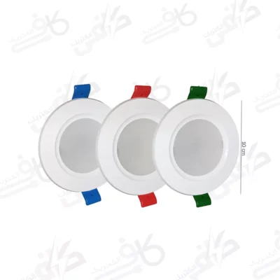 پنل توکار 8 وات سیلندری دنا الکتریک | مدل هلیا