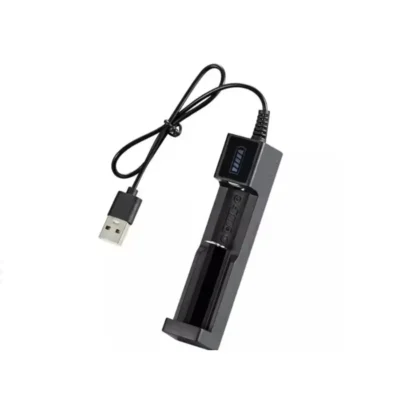 شارژر باتری 18650 لیتیوم یون تک سل USB، مدل USB-001U