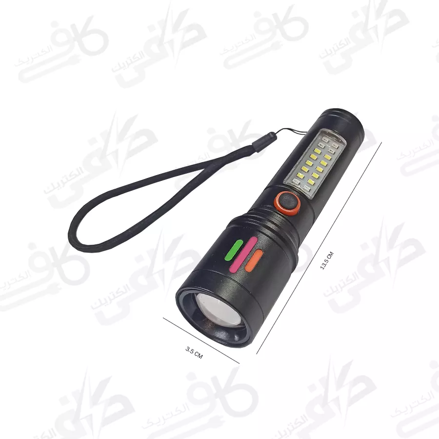 چراغ قوه پلیسی بزرگ شارژی BH-43 چراغ قوه پلیسی بزرگ شارژی BH-43