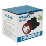 چراغ قوه هدی شارژی 3 وات ویداسی WD-542 - Image 3