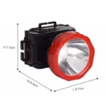 چراغ قوه هدی شارژی 3 وات ویداسی WD-542 - Image 4