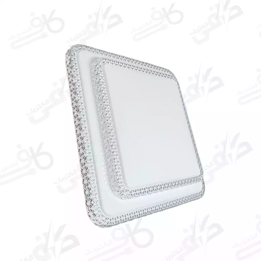 چراغ سقفی ریموت دار کد 801 سه حالته 100 وات مربع آلما چراغ سقفی ریموت دار کد 801 سه حالته 100 وات مربع آلما