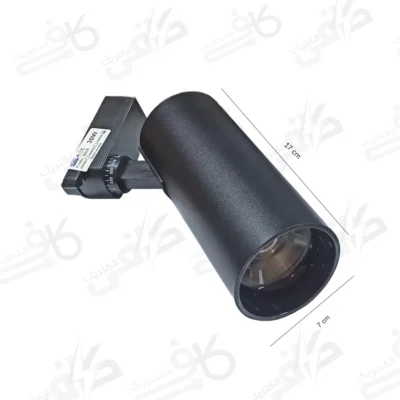 چراغ ریلی گلکسی لایت 30 وات بدنه مشكی نور مهتابی