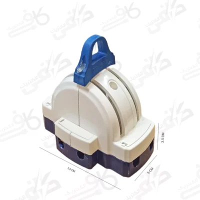 كلید چاقويی 2*63 دو طرفه تكفاز EDISON DURA