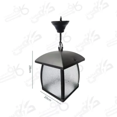 چراغ اویز مدرن ونوس مشكی