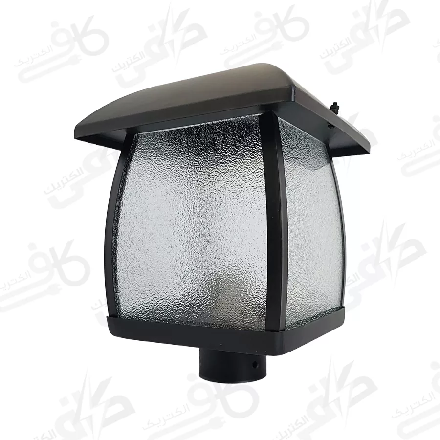 چراغ سرلوله مدرن ونوس مشكی