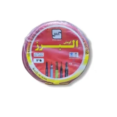 سیم ۱ در ۶ تمام مس استاندارد البرز