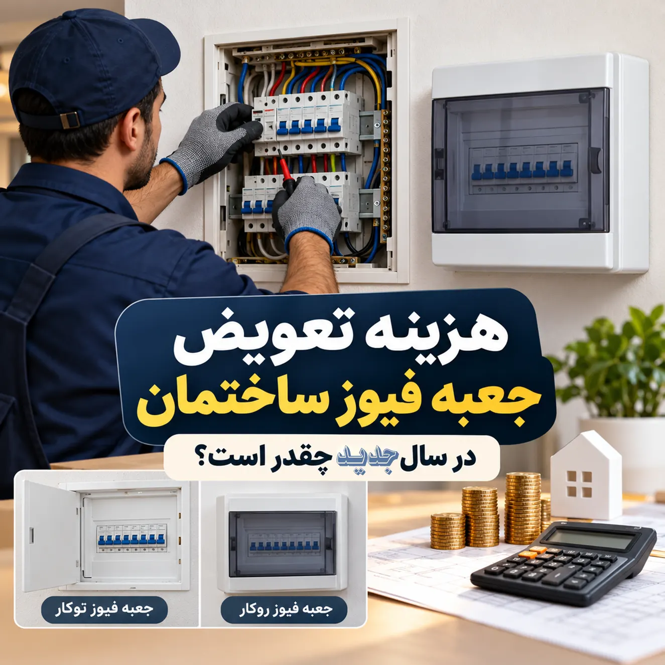 قیمت تعویض فیوز مینیاتوری